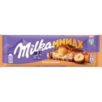 Шоколад Milka с цельными лесными орехами и карамелью, 300 г